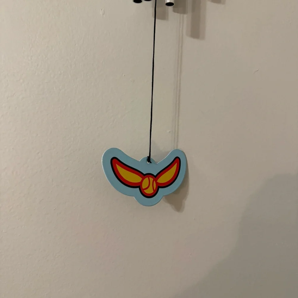 Harry Potter Quidditch Wind Chime Golden Snitch Decor